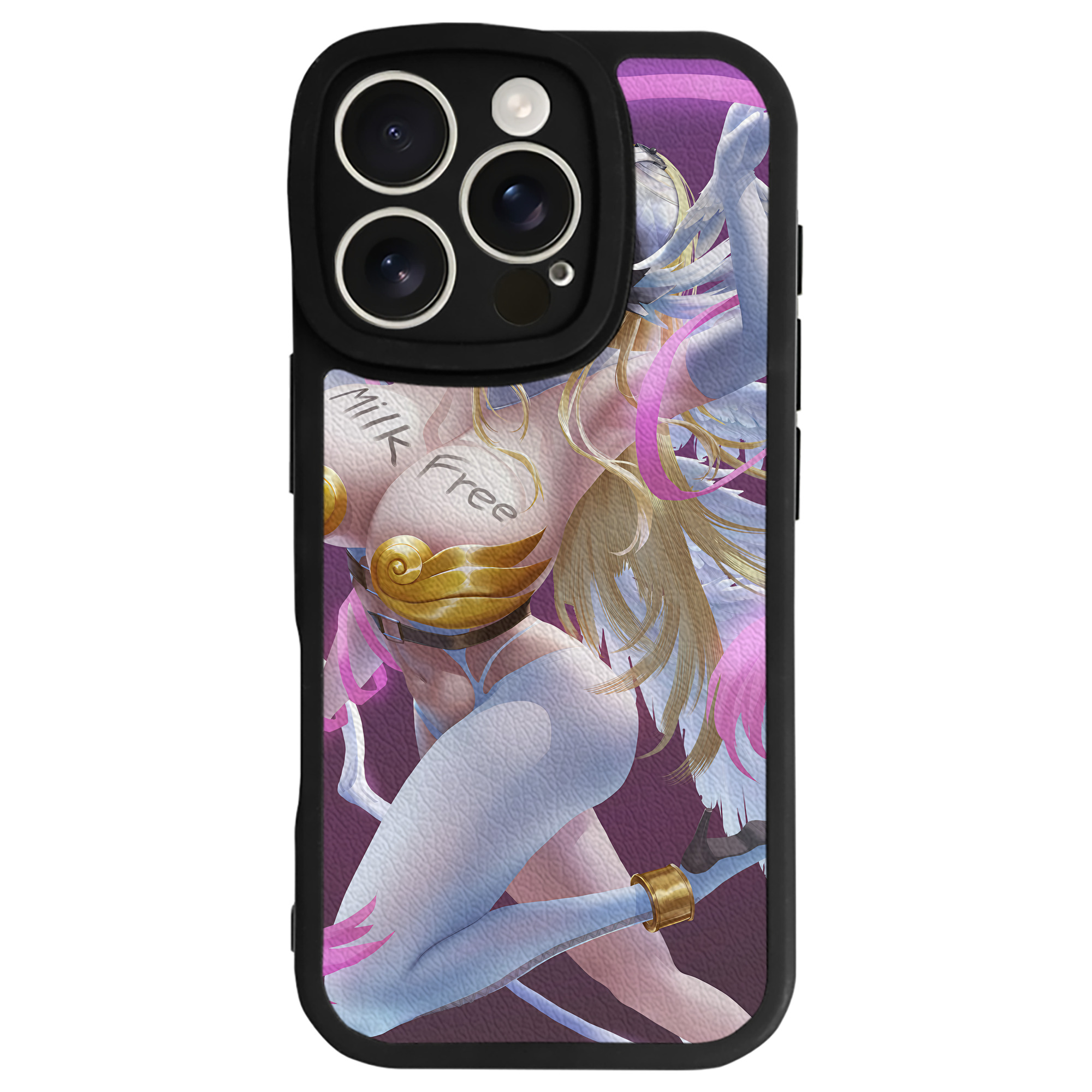 （画像用） Digimon デジタルモンスター/デジモン 【iPhone 16シリーズ対応】シリコンスマホケース（レザー調） 材質：シリコン